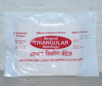 Anand Triangular Bandage - Triangular Calico